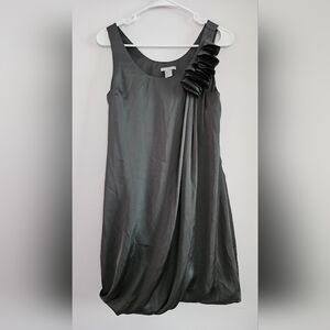 H&M Charcoal Sleeveless Mini Dress